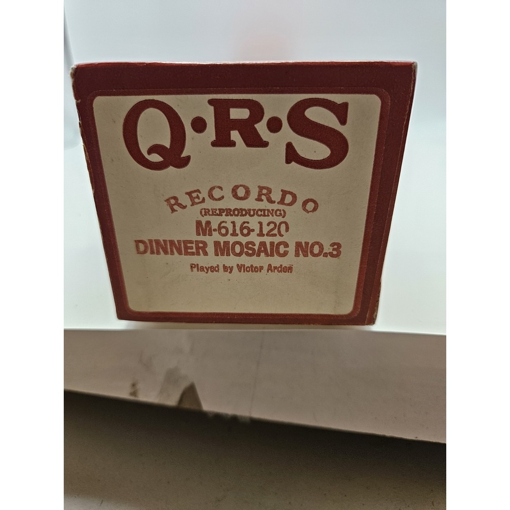 QRS Player Piano Roll/ Recordo Dinner Mosaic #3
